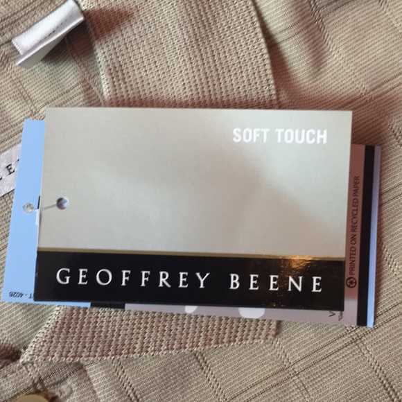 Geoffrey Beene Soft Touch Polo Shirt XL Tan - Picture 4 of 8